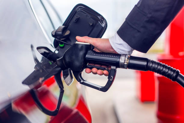 istock refueling at the gas station 825961298