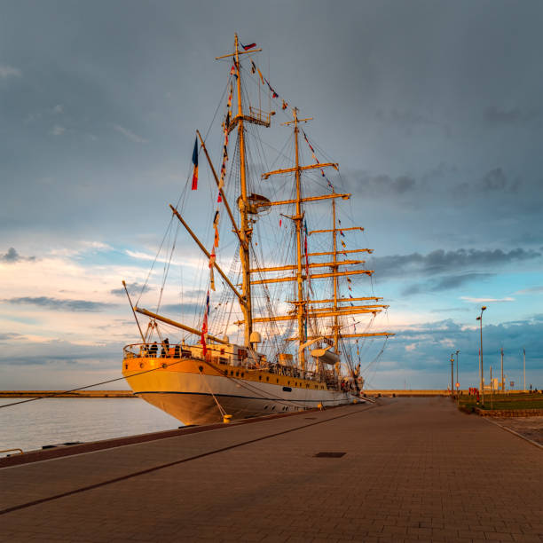 istock Yacht port in Gdynia 825961764