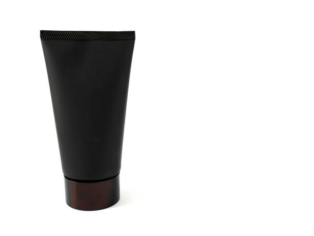 istock Black cleanser tube 825969242