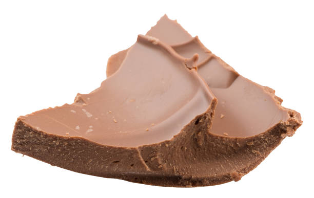 istock milk chocolate piece isolated on a white background 825974742