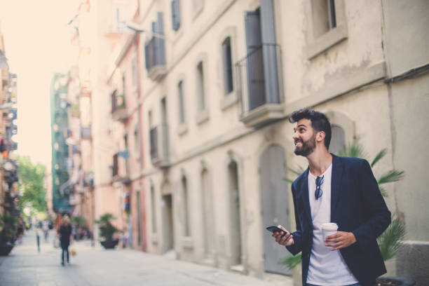 istock Businessman in big city 825994308