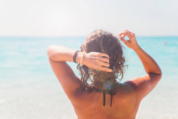 istock Girl at seaside 826001264
