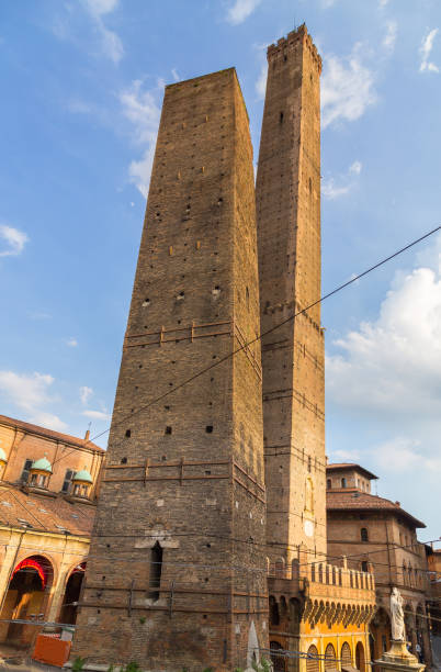 istock Two towers of Bologna Emilia Romagna Italy 826005754