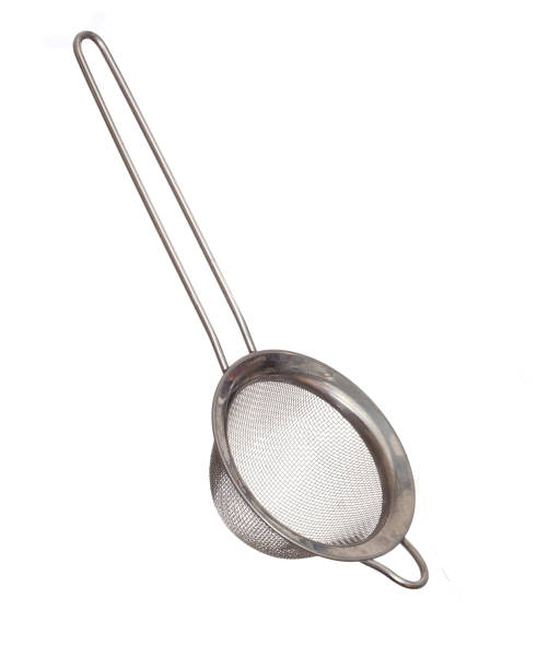 istock Tea strainer isolated on white. Seen from above. 826015892