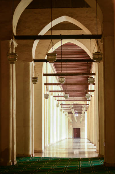 istock a hallway on one side of the mosque 826029596
