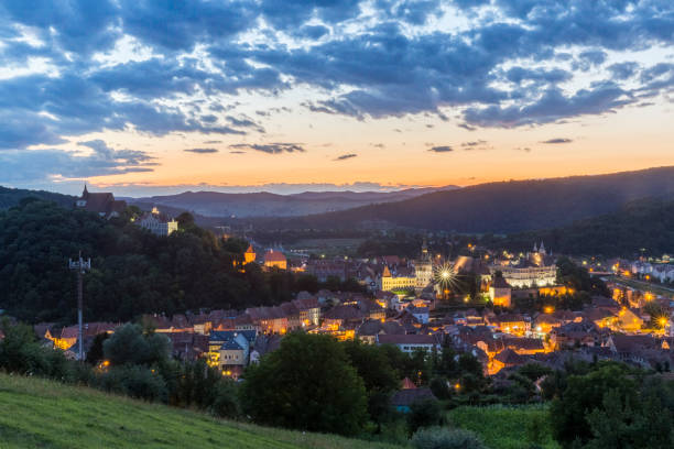istock View of Sighisoara in Romania 826029598