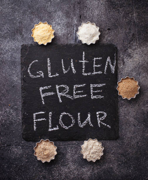 istock Selection of various gluten free flour 826036918