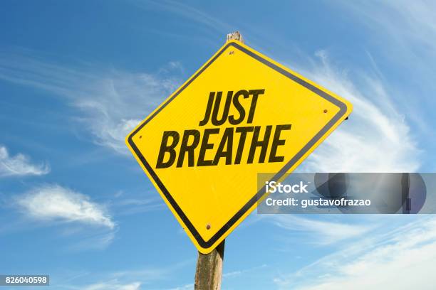 Just Breathe Stock Photo - Download Image Now - Inhaling, Breathing Exercise, Deep