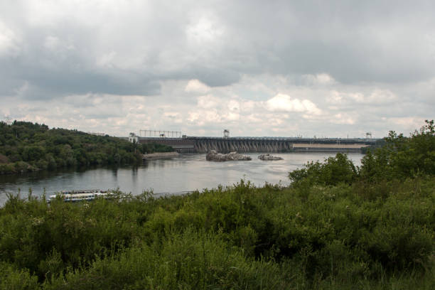 istock Hydro power station in the Zaporozhye 826046826