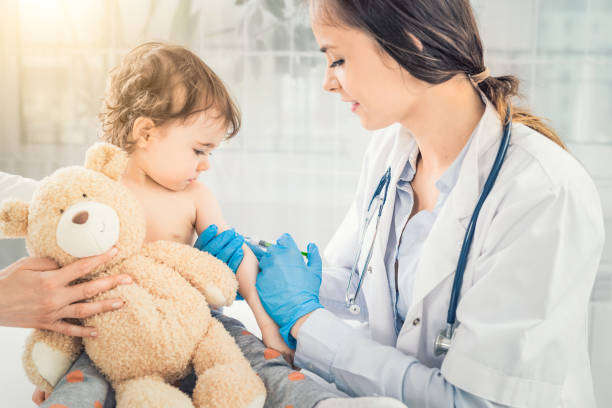 istock Vaccination little girl. 826046970