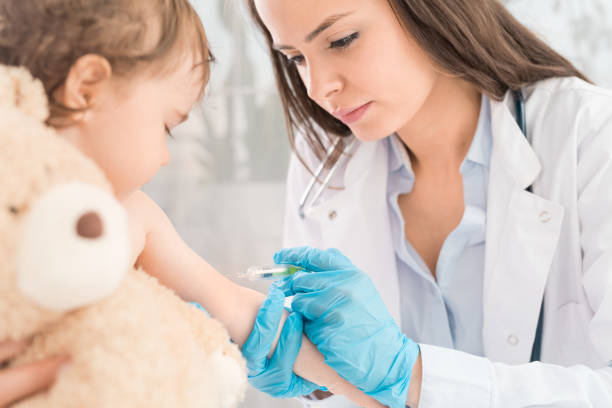 istock Vaccination little girl. 826047524