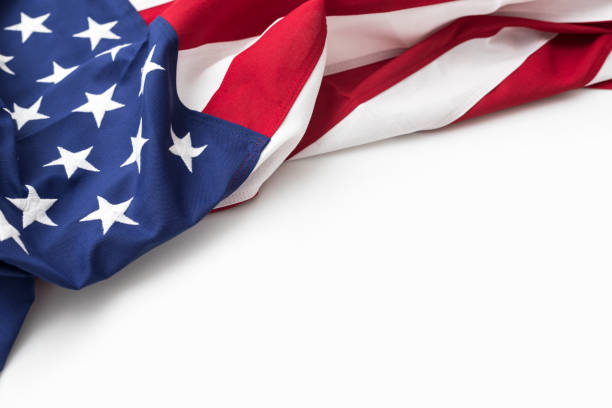 американский флаг в день памяти, 4 июля, день труда - day 4 стоковые фото и изображения