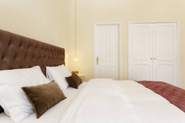 istock Brightly and Fresh Bedroom Suite 826055428