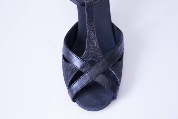 istock Women sandal for Latin dance seen from behind 826107978