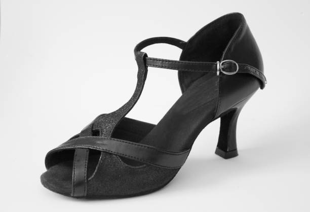 istock Women sandal for Latin dance seen from behind 826107988