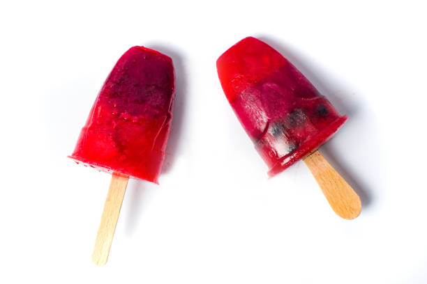 istock Homemade fruit popsicles ice cream isolated 826109364
