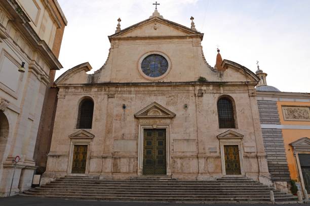 basílica parrocchiale santa maria del popolo - people of freedom italian party fotografías e imágenes de stock