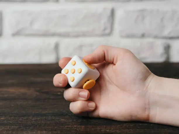 Photo of Fidget cube stress fingers toy