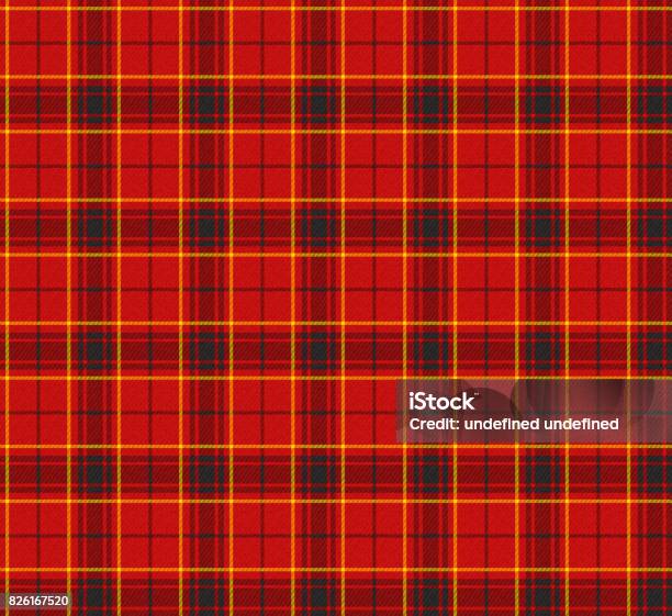Red Check Pattern Stock Illustration - Download Image Now - Arts ...