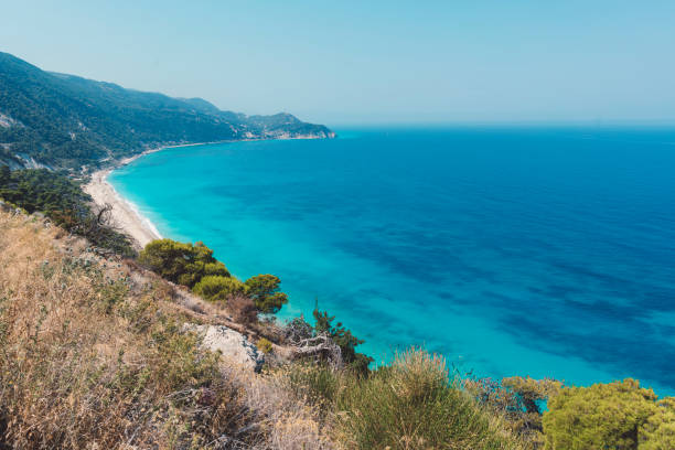 istock Greece with crystal clear blue water 826167920