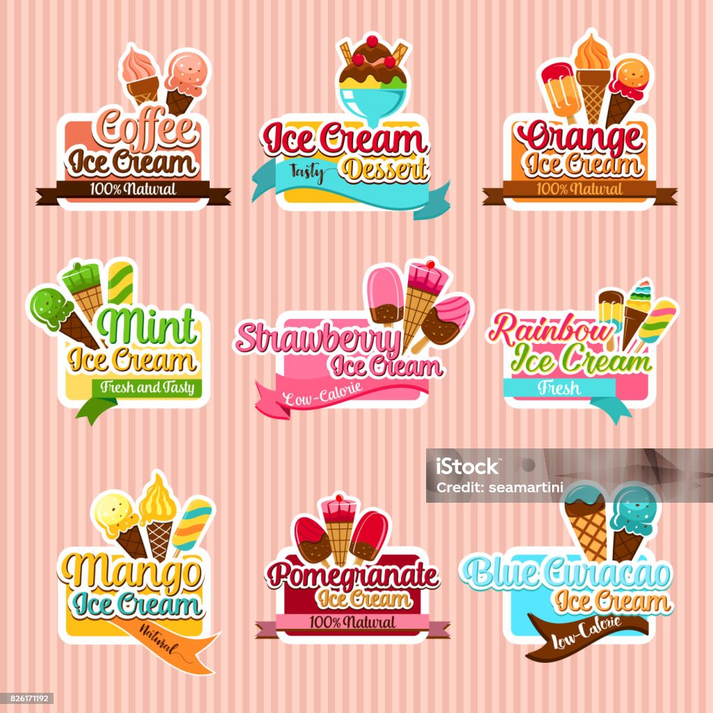 Download Ice Cream, Sorbet, Strawberry. Royalty-Free Vector