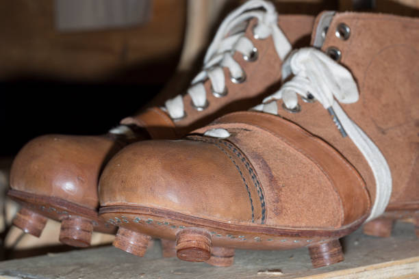 istock Old Football boots from 1910 826180296
