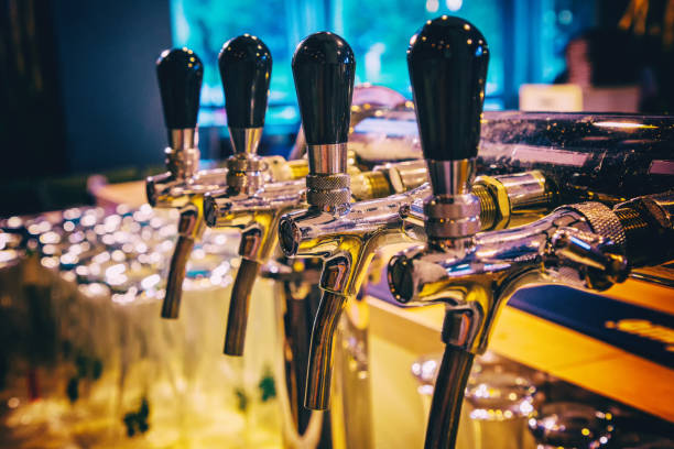 istock Beer faucet, beer dispenser 826183240