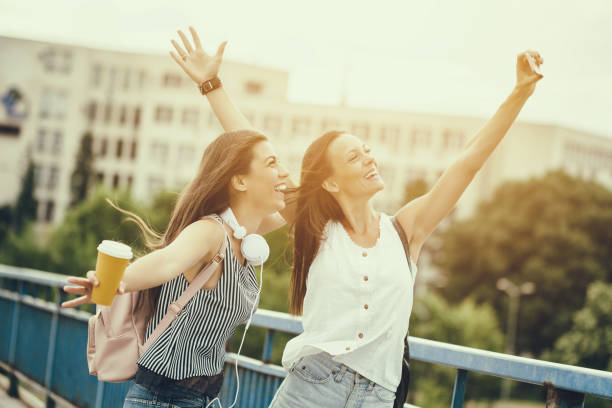 istock Two women in the city 826186542
