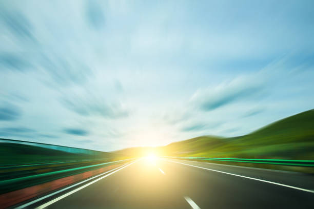 istock motion blur of the road 826187572