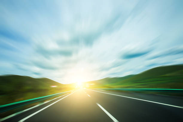 istock motion blur of the road 826187608