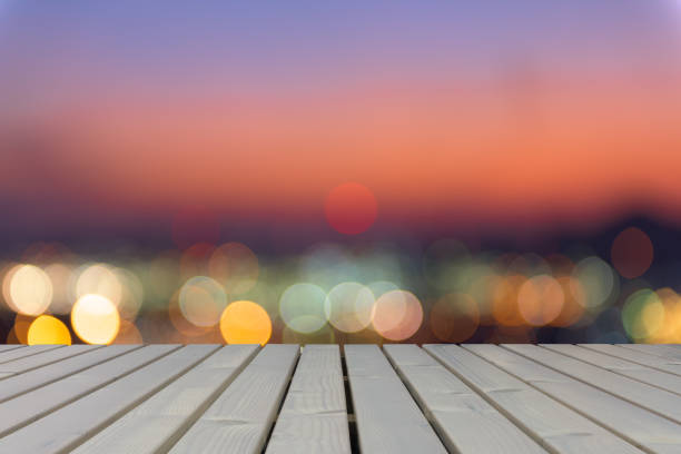 istock Abstract blurred lights background, Night city. 826199454