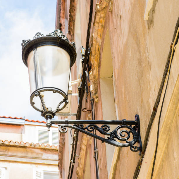istock Architecture and lamp posts of the Historical Complex of Split, Croatia 826203744