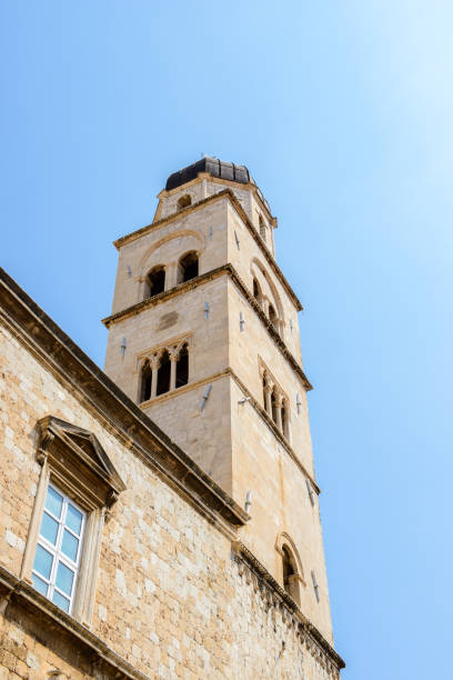 istock Franciscan monastery bell tower in Dubrovnik, Croatia 826204594