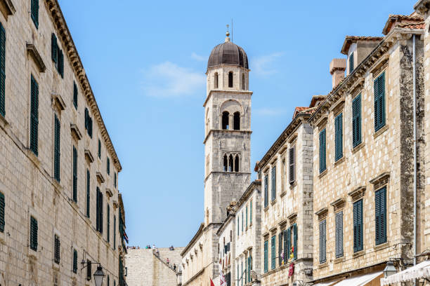 istock Franciscan monastery bell tower in Dubrovnik, Croatia 826204694