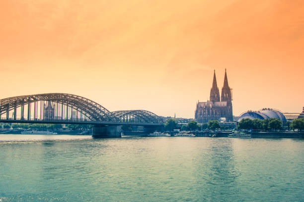 istock Cologne Cathedral and Hohenzollern Bridge, Cologne, Germany 826220286