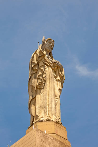 istock Jesus Christ statue in San Sebastian, Spain 826221324