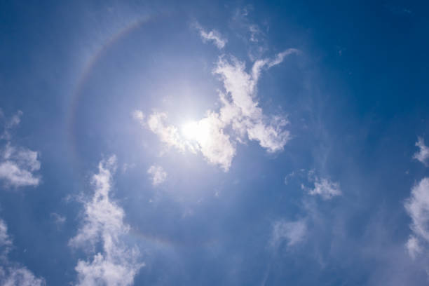 Solar halo of clouds Halo (optical phenomenon)