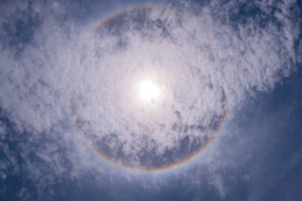 Solar halo of clouds Halo (optical phenomenon)