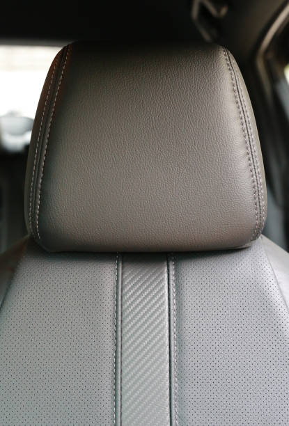 istock Close-up Leather car seat. 826232528