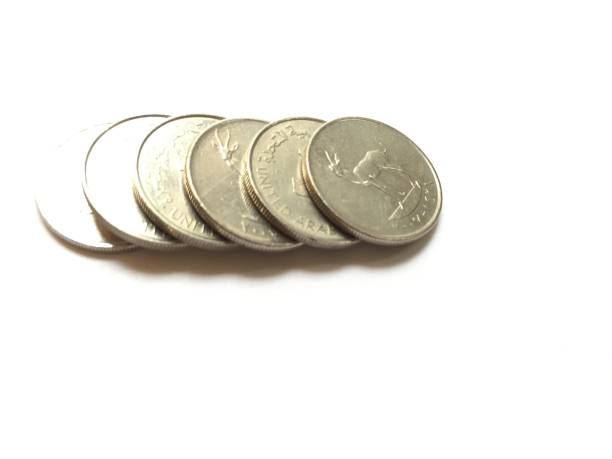 istock One Dirhams Coins of the United Arab Emirates 826236296