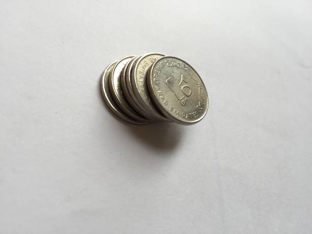 istock One Dirhams Coins of the United Arab Emirates 826237128