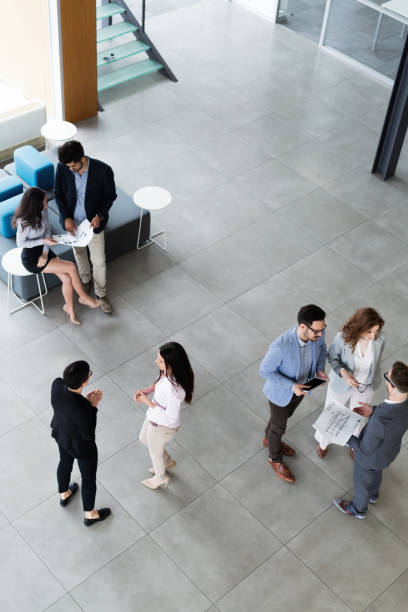 istock Professional business people working together on project 826240724