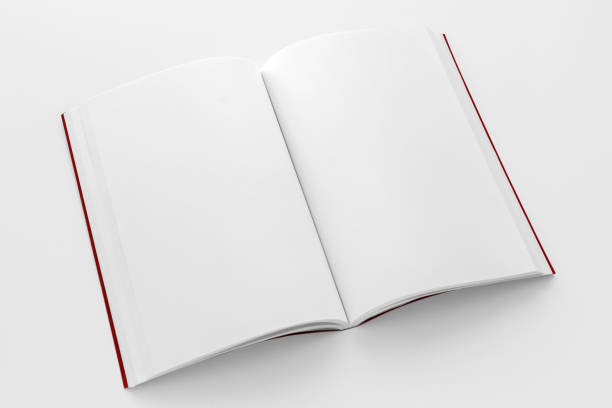 istock Book with red cover mockup 826244480