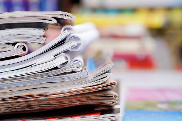 istock Stack of newspaper and magazine 826251066