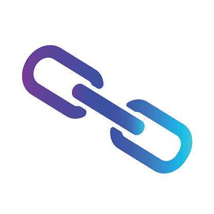 Symbol Links Oder Hyperlinks Vektorinternet Zeichen Stock Vektor Art ...