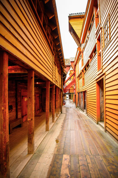 istock Architecture of Bergen, the second-largest city in Norway 826260766