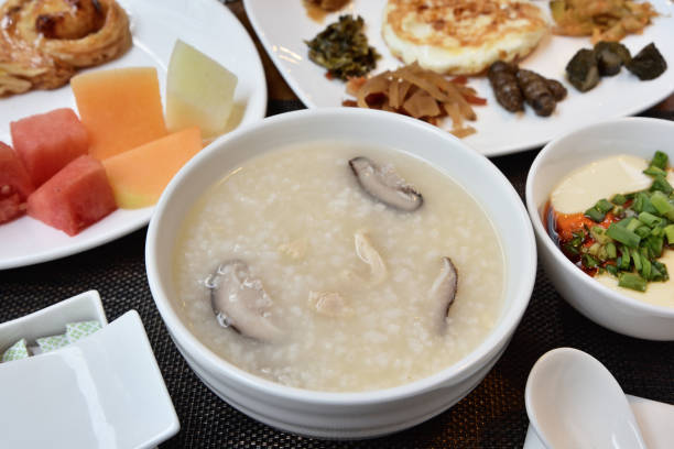 istock Mushroom meat porridge 826260910