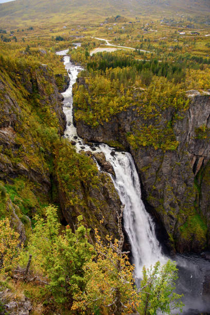 istock Voringfossen, the 83rd highest waterfall in Norway 826261398