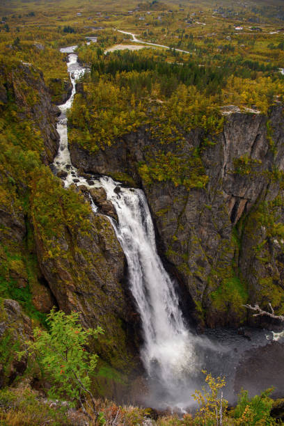 istock Voringfossen, the 83rd highest waterfall in Norway 826261458