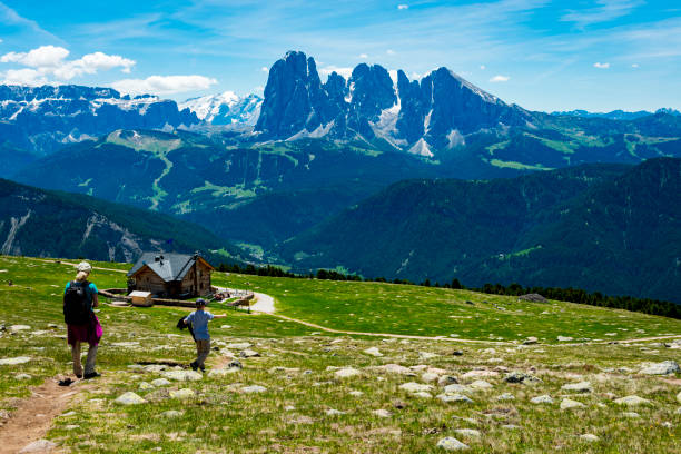 istock woman and boy on a hiking tour 826264532